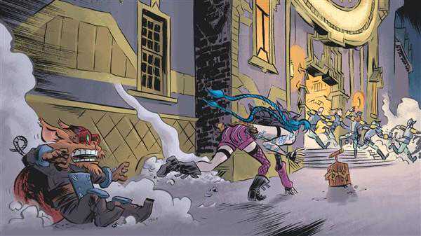 英雄联盟官方漫画发布：不只是“爽快打斗”