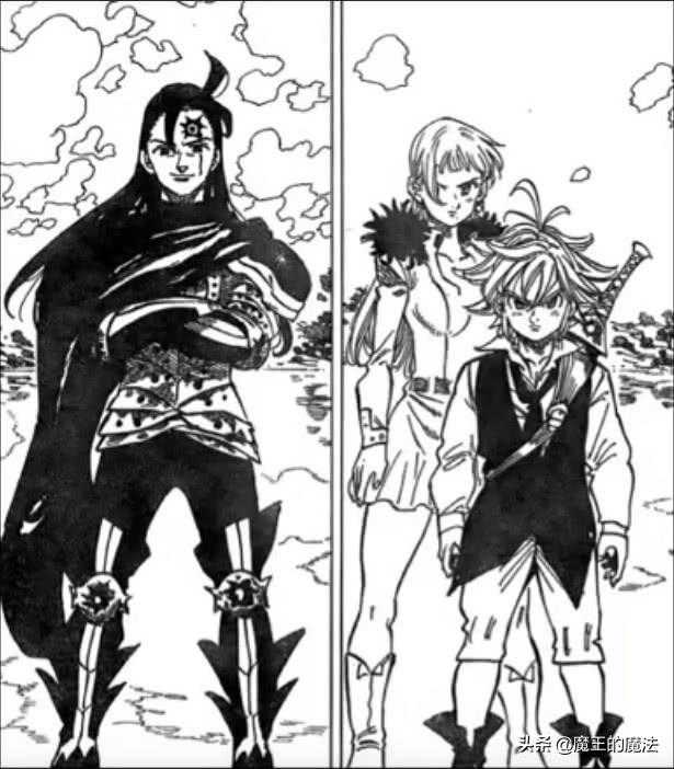 七原罪漫画314话：团子梅利奥达斯大战小黑，作品又将终结？
